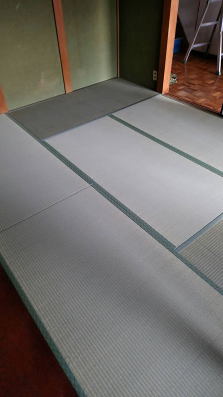 あま市のお客様畳の張替え写真