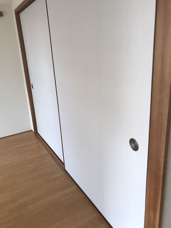 安城市のお客様襖の張替え写真