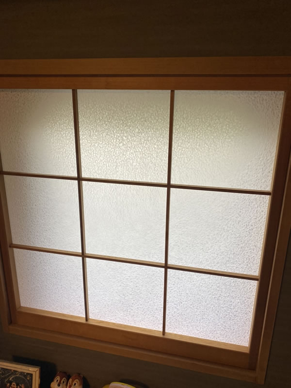 碧南市のお客様障子の張替え写真