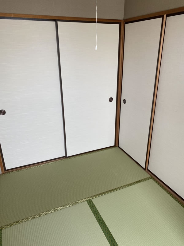 碧南市のお客様網戸の張替え写真