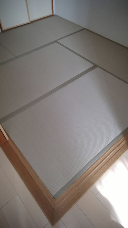 稲沢市のお客様網戸の張替え写真