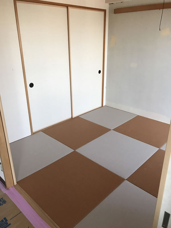 犬山市のお客様網戸の張替え写真