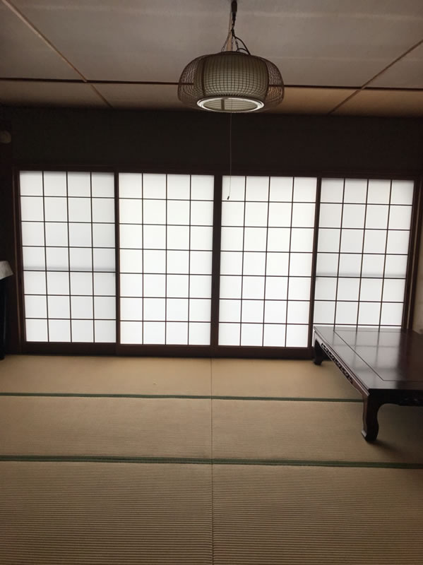 岩倉市のお客様障子の張替え写真