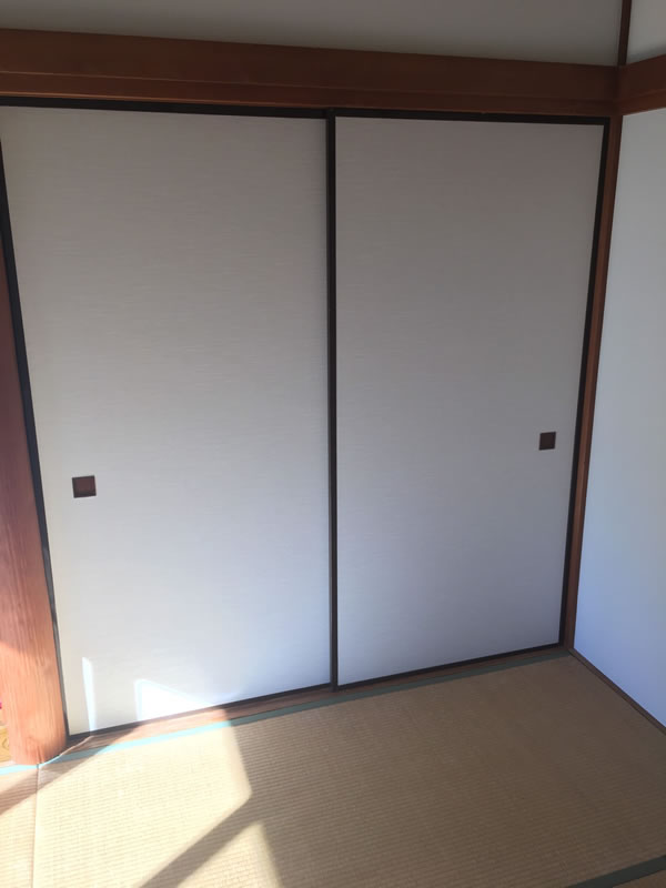 刈谷市のお客様襖の張替え写真
