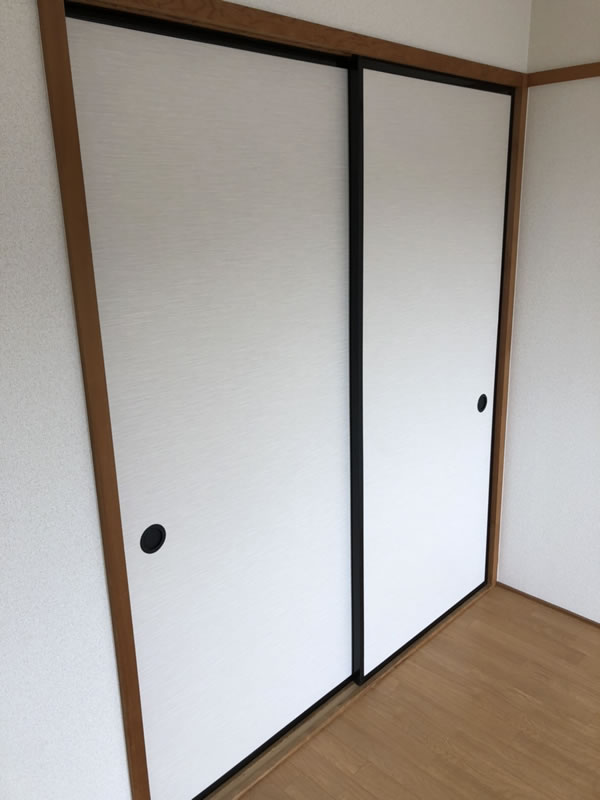 春日井市のお客様襖の張替え写真