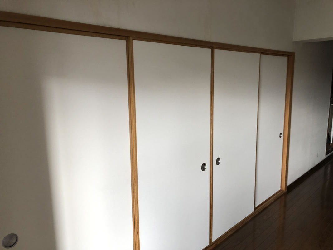 清須市のお客様襖の張替え写真