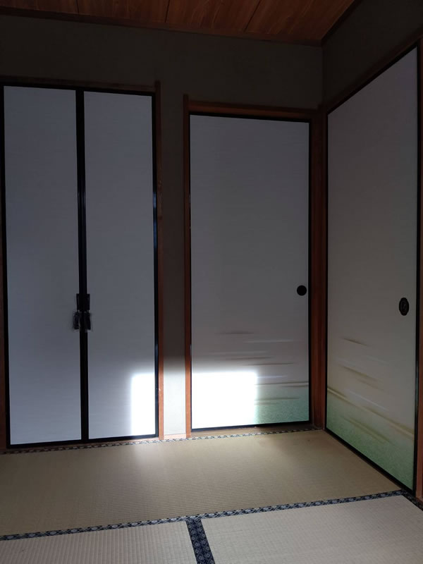 小牧市のお客様襖の張替え写真