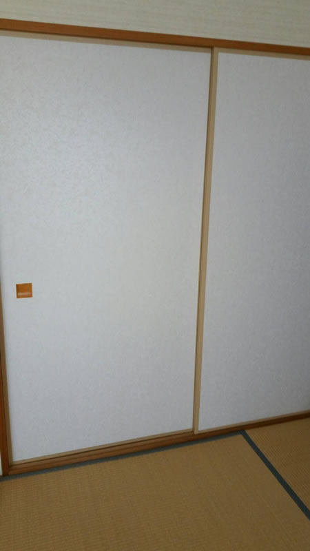 江南市のお客様襖の張替え写真