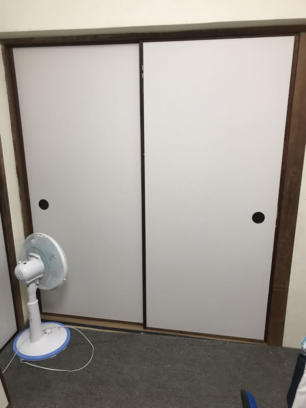 みよし市のお客様襖の張替え写真