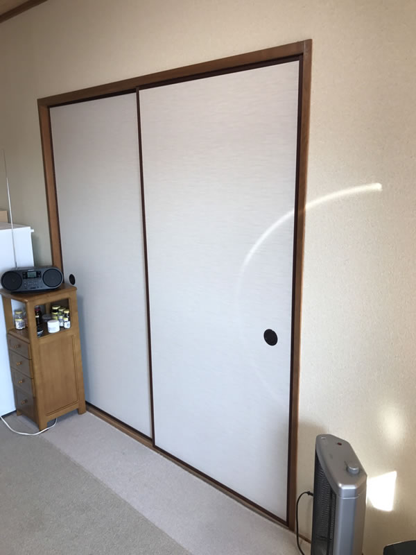 みよし市のお客様襖の張替え写真