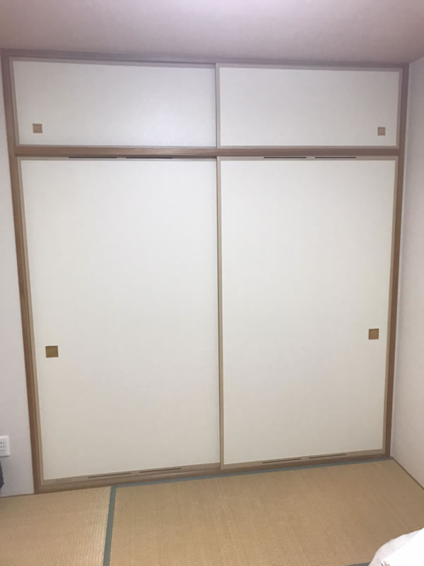 みよし市のお客様襖の張替え写真