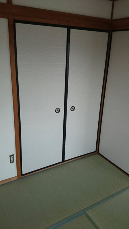 名古屋市熱田区のお客様襖の張替え写真