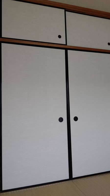 名古屋市東区のお客様襖の張替え写真