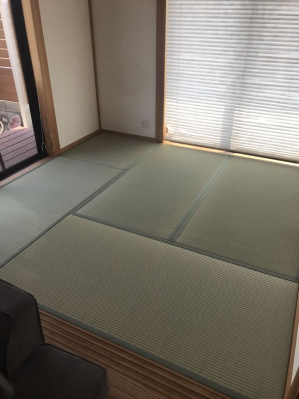 名古屋市東区のお客様網戸の張替え写真