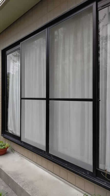 名古屋市北区のお客様網戸の張替え写真