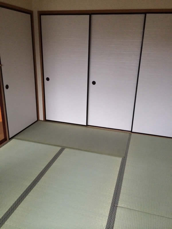 名古屋市名東区のお客様網戸の張替え写真