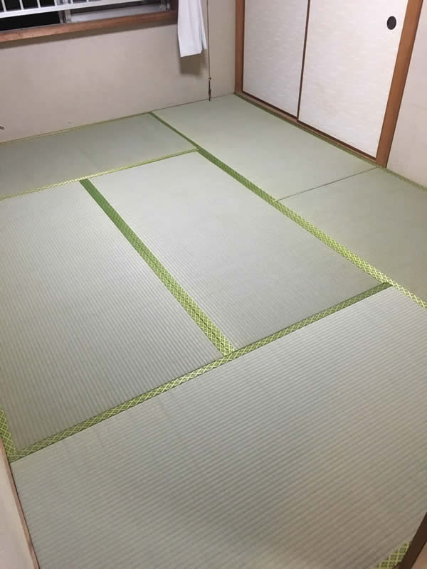 名古屋市名東区のお客様網戸の張替え写真