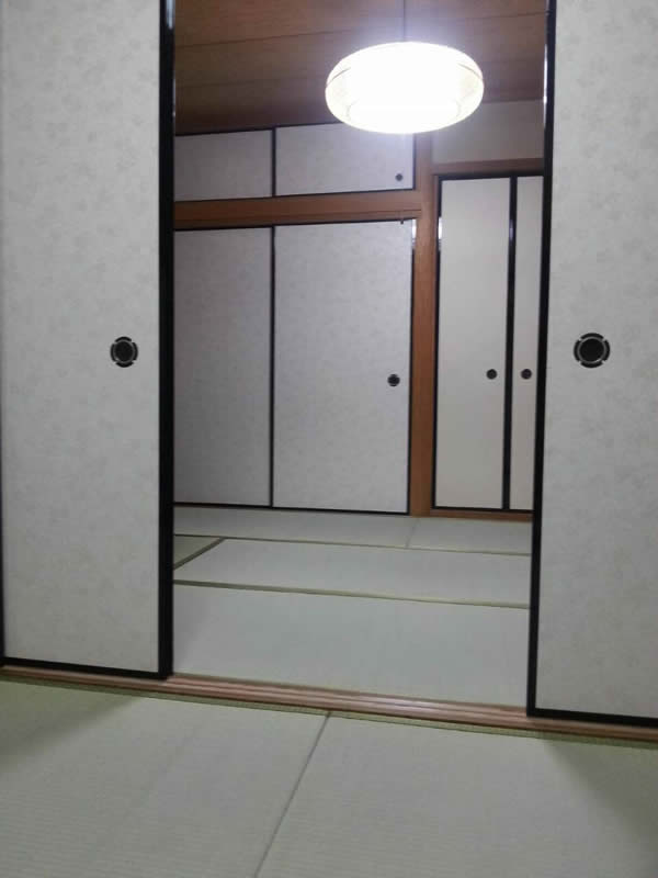 名古屋市緑区のお客様襖の張替え写真