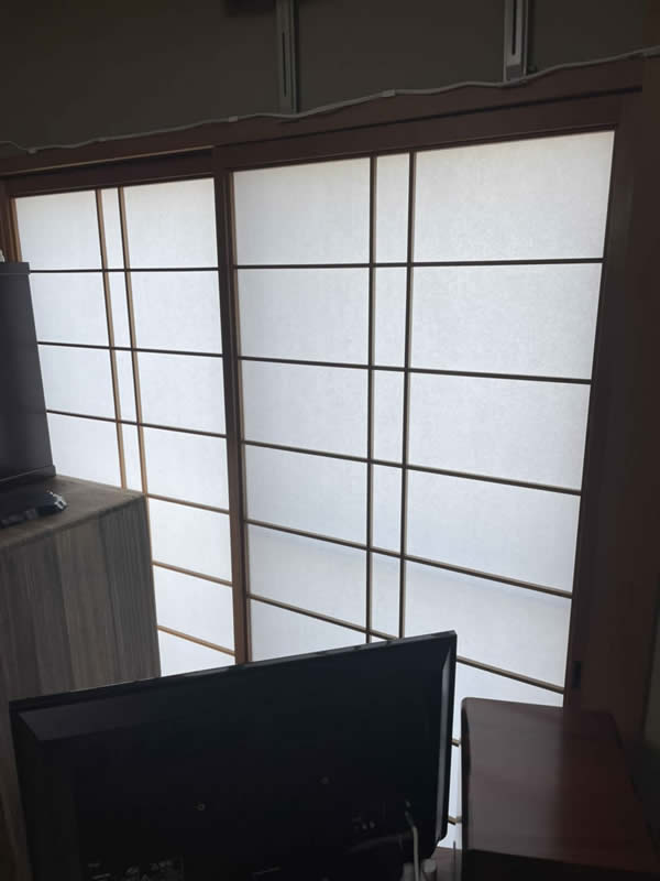 名古屋市南区のお客様障子の張替え写真