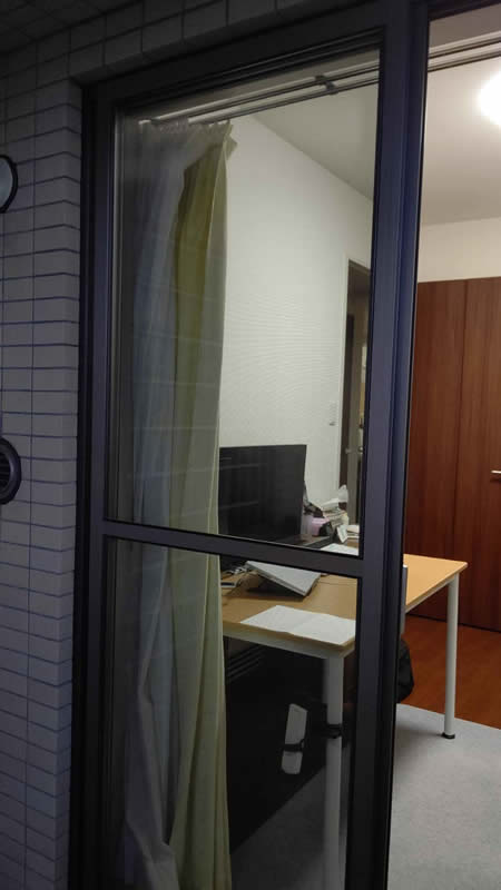 名古屋市港区のお客様網戸の張替え写真