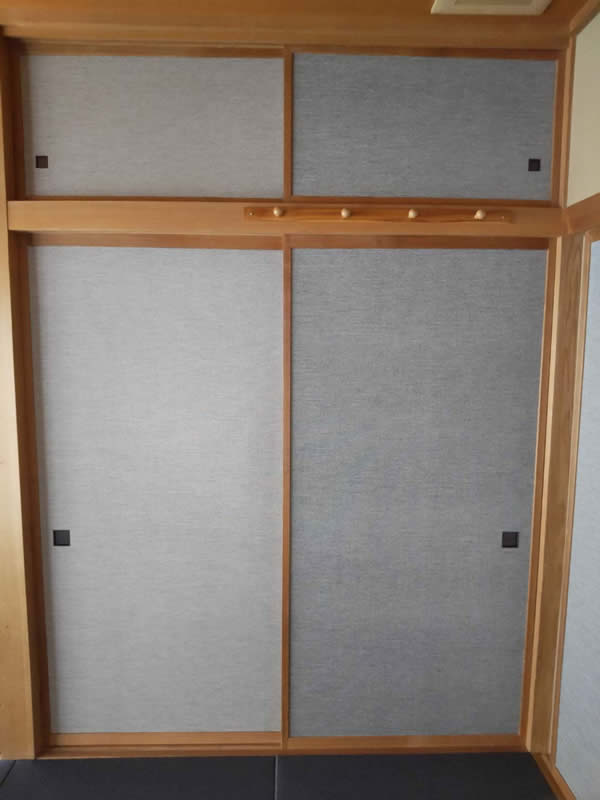 名古屋市瑞穂区のお客様襖の張替え写真