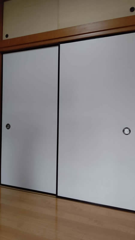 名古屋市瑞穂区のお客様襖の張替え写真