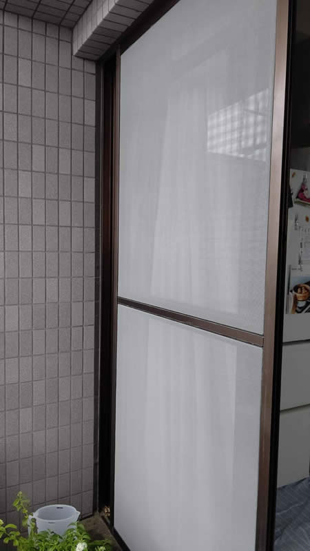 名古屋市中区のお客様網戸の張替え写真