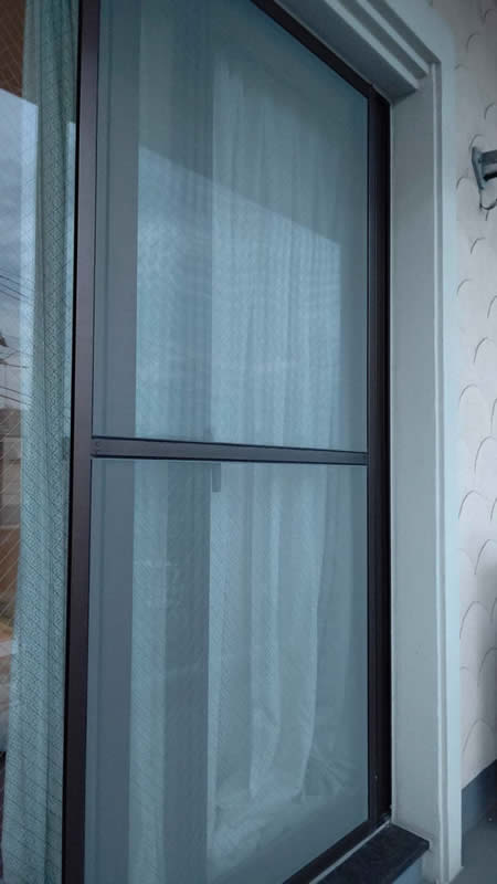 名古屋市中区のお客様網戸の張替え写真