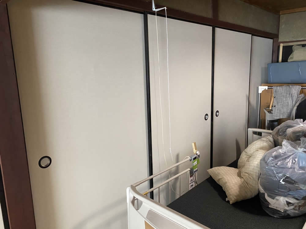 名古屋市西区のお客様襖の張替え写真