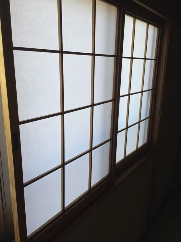 名古屋市西区のお客様障子の張替え写真