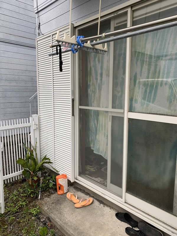 名古屋市天白区のお客様網戸の張替え写真