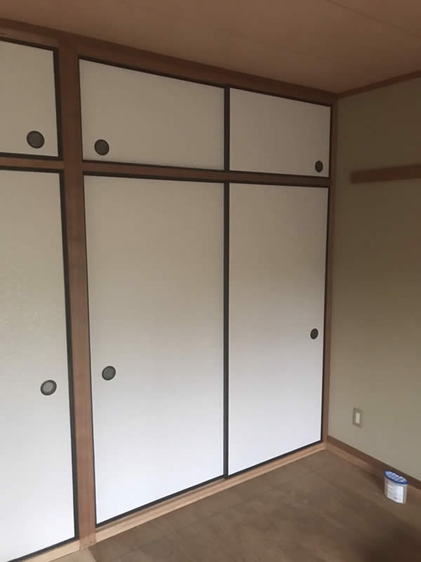 名古屋市天白区のお客様襖の張替え写真