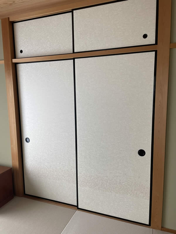 名古屋市天白区のお客様襖の張替え写真