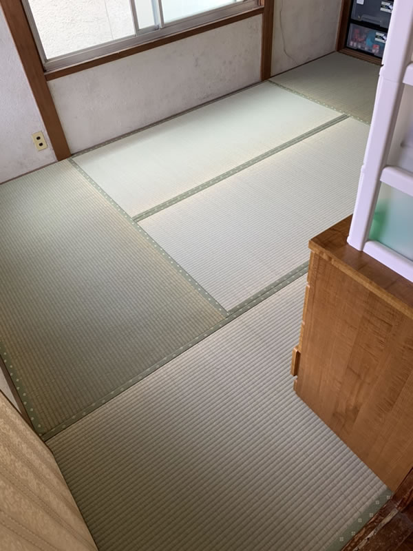 日進市のお客様畳の張替え写真