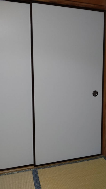 岡崎市のお客様襖の張替え写真