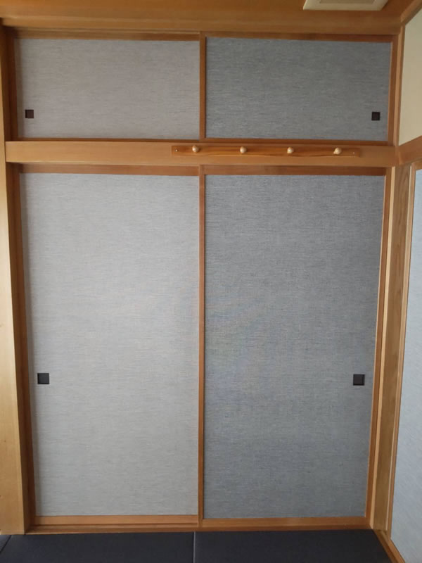 瀬戸市のお客様襖の張替え写真