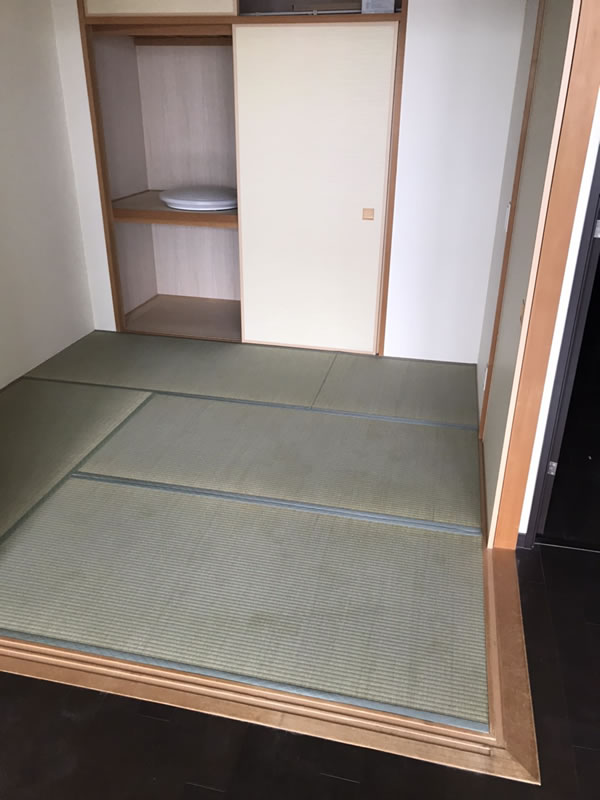 瀬戸市のお客様畳の張替え写真