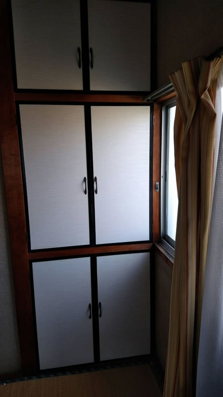 新城市のお客様襖の張替え写真