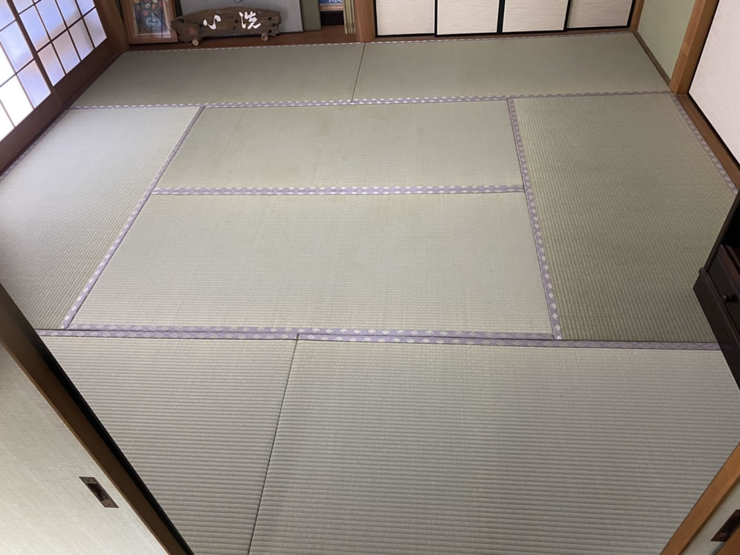 新城市のお客様網戸の張替え写真