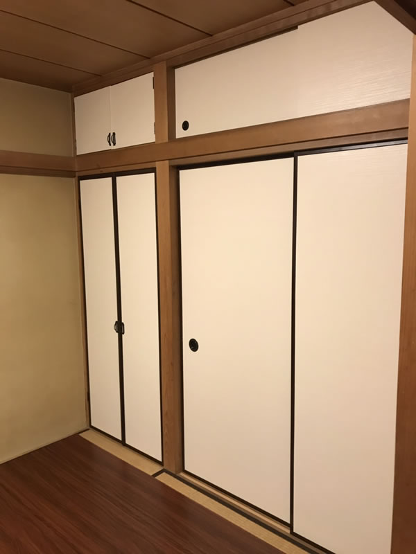 田原市のお客様襖の張替え写真