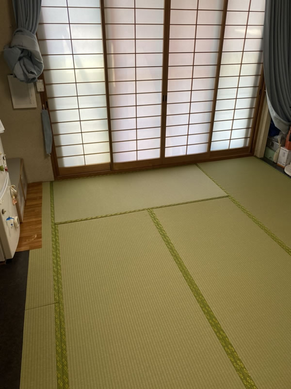田原市のお客様畳の張替え写真