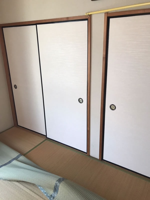 知立市のお客様襖の張替え写真