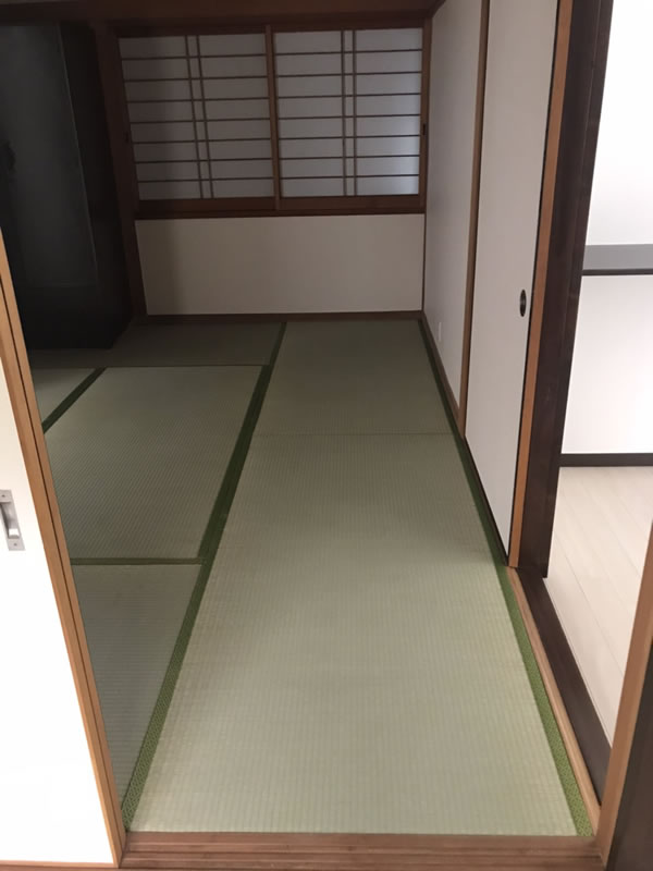 常滑市のお客様畳の張替え写真