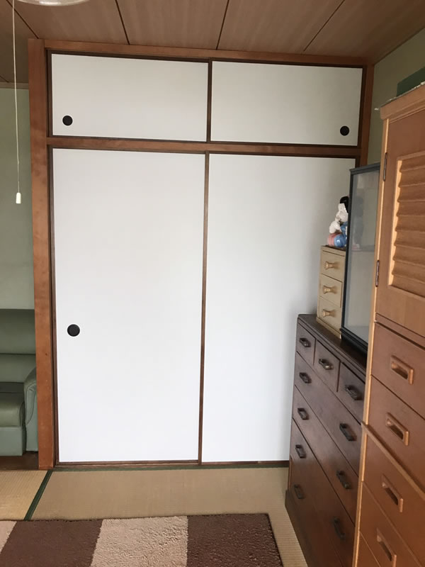 豊明市のお客様襖の張替え写真