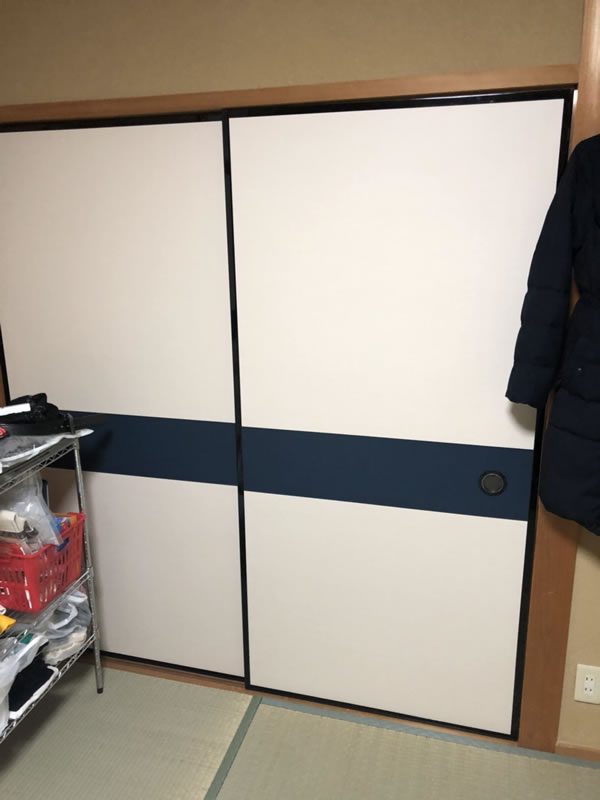 豊明市のお客様襖の張替え写真