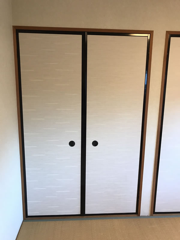 豊明市のお客様襖の張替え写真