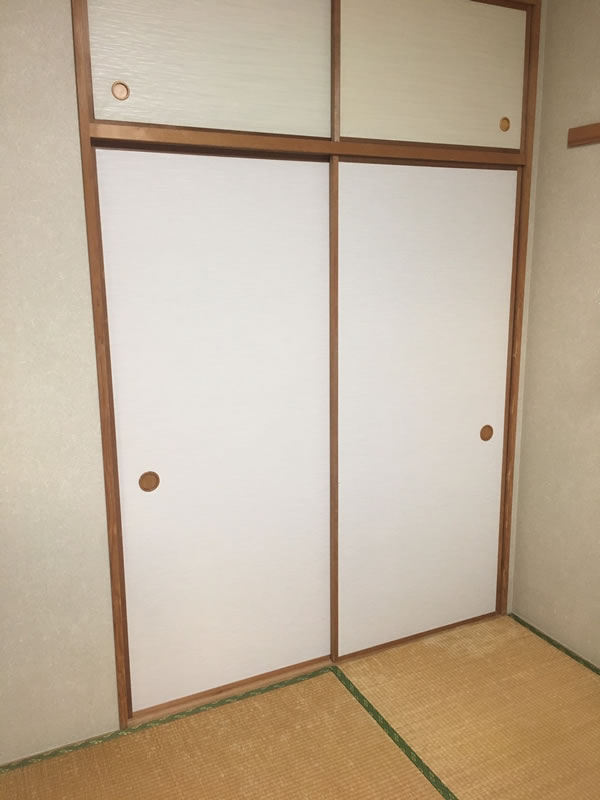 豊橋市のお客様襖の張替え写真