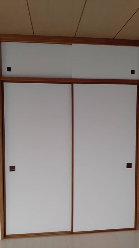 豊川市のお客様襖の張替え写真