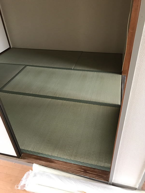 豊川市のお客様畳の張替え写真