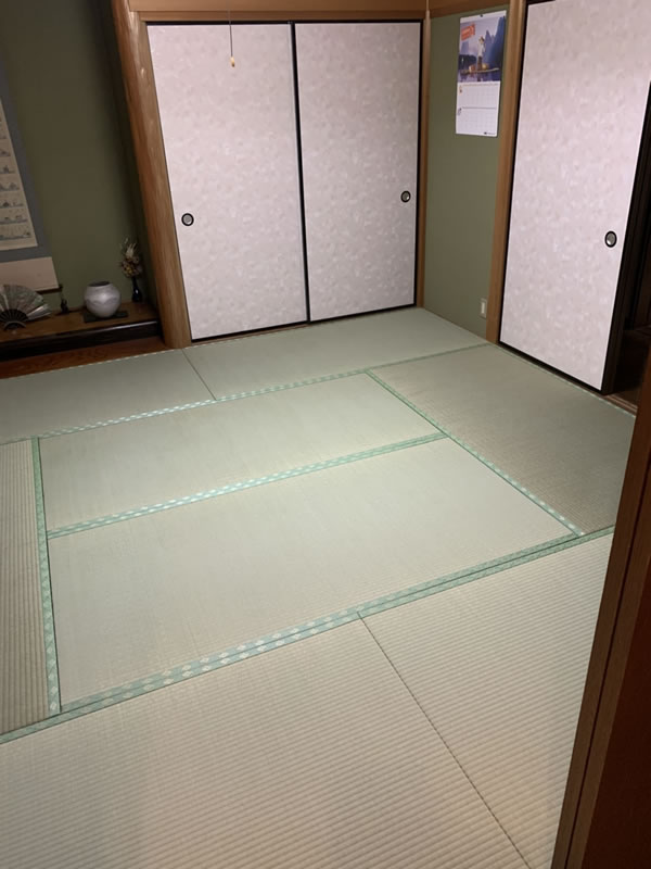 豊田市のお客様網戸の張替え写真